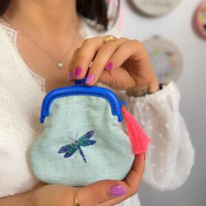 Libélula azul